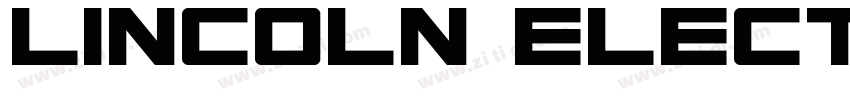 Lincoln Electric Ove字体转换